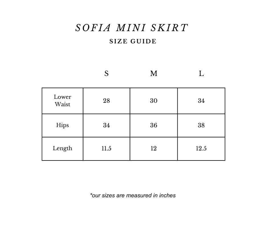 Sofia Skirt